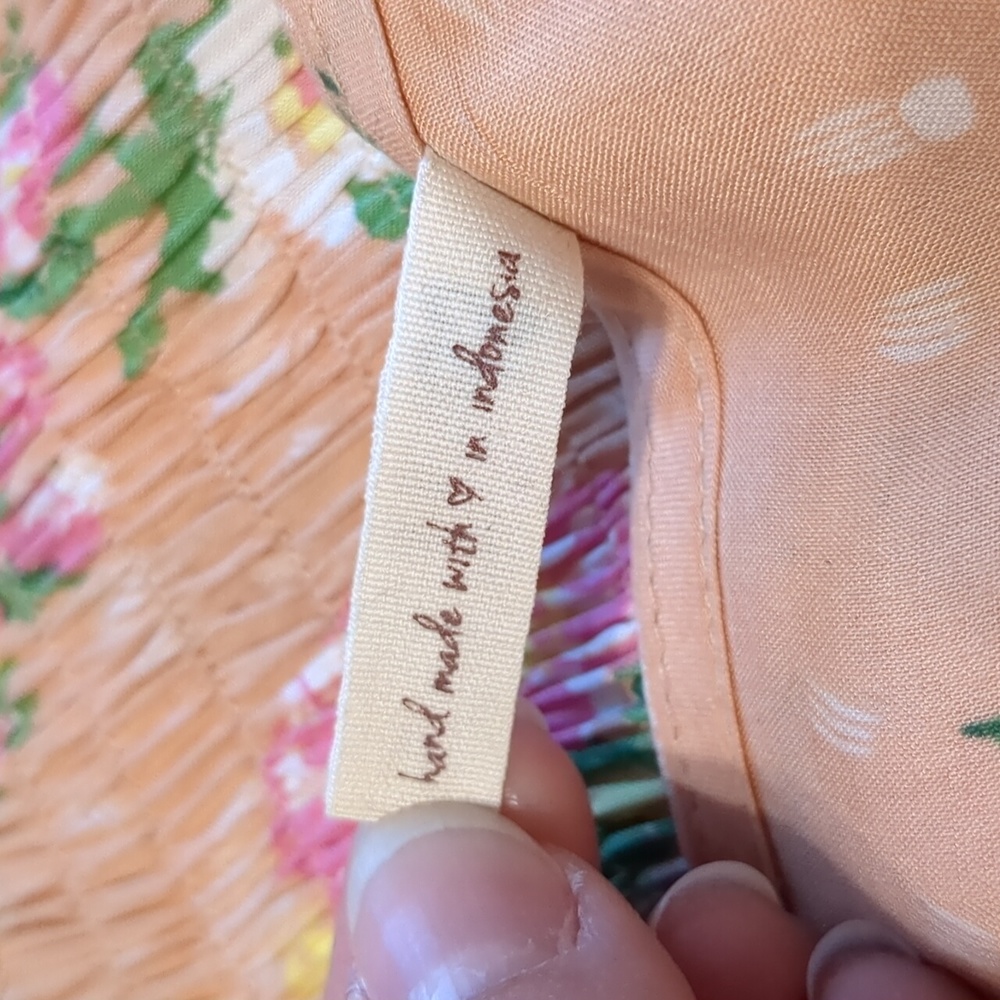 Spell Sundancer Gown Blush S Vintage Peach Maxi Dress - Picture 11 of 16